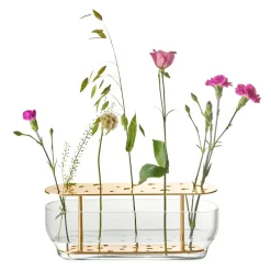 Online Fritz Hansen Jarrón Ikebana, Long Color dorado