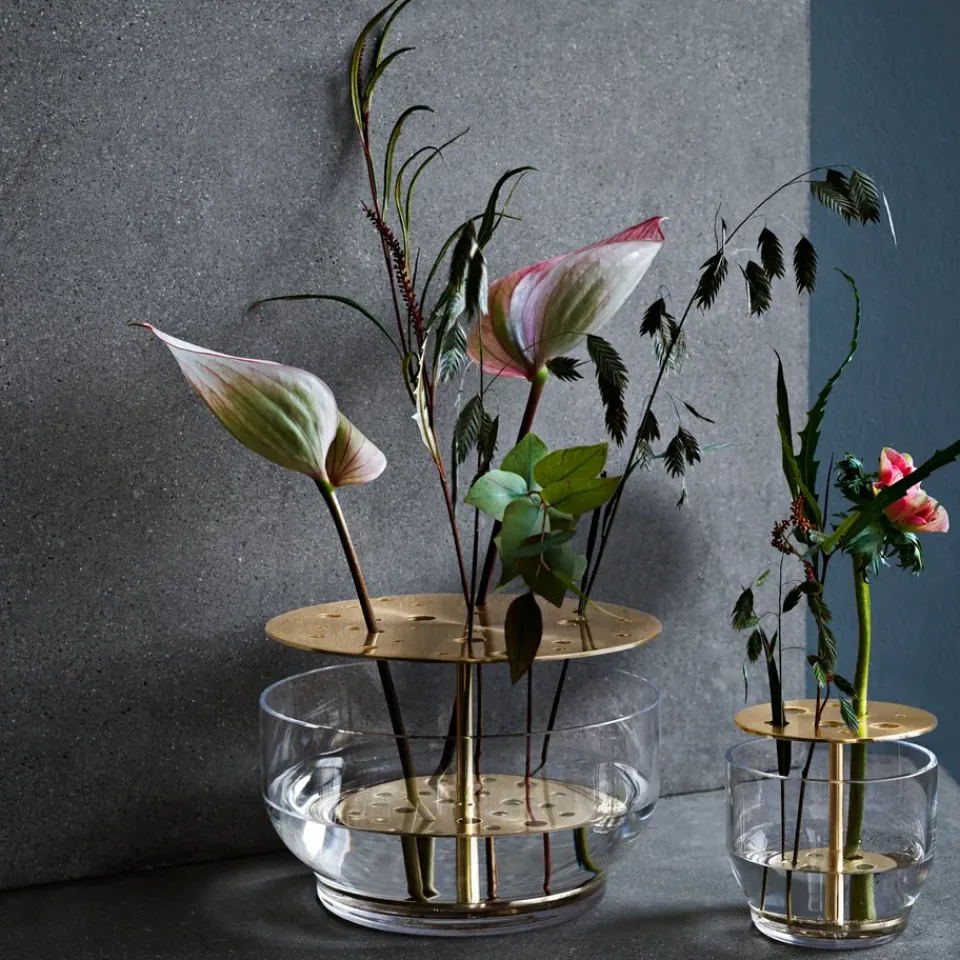 Online Fritz Hansen Jarrón Ikebana, Small Color dorado