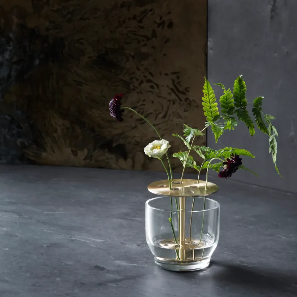 Online Fritz Hansen Jarrón Ikebana, Small Color dorado