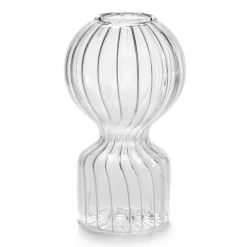 Outlet Serax Jarrón Iki Doll, Medium Transparente