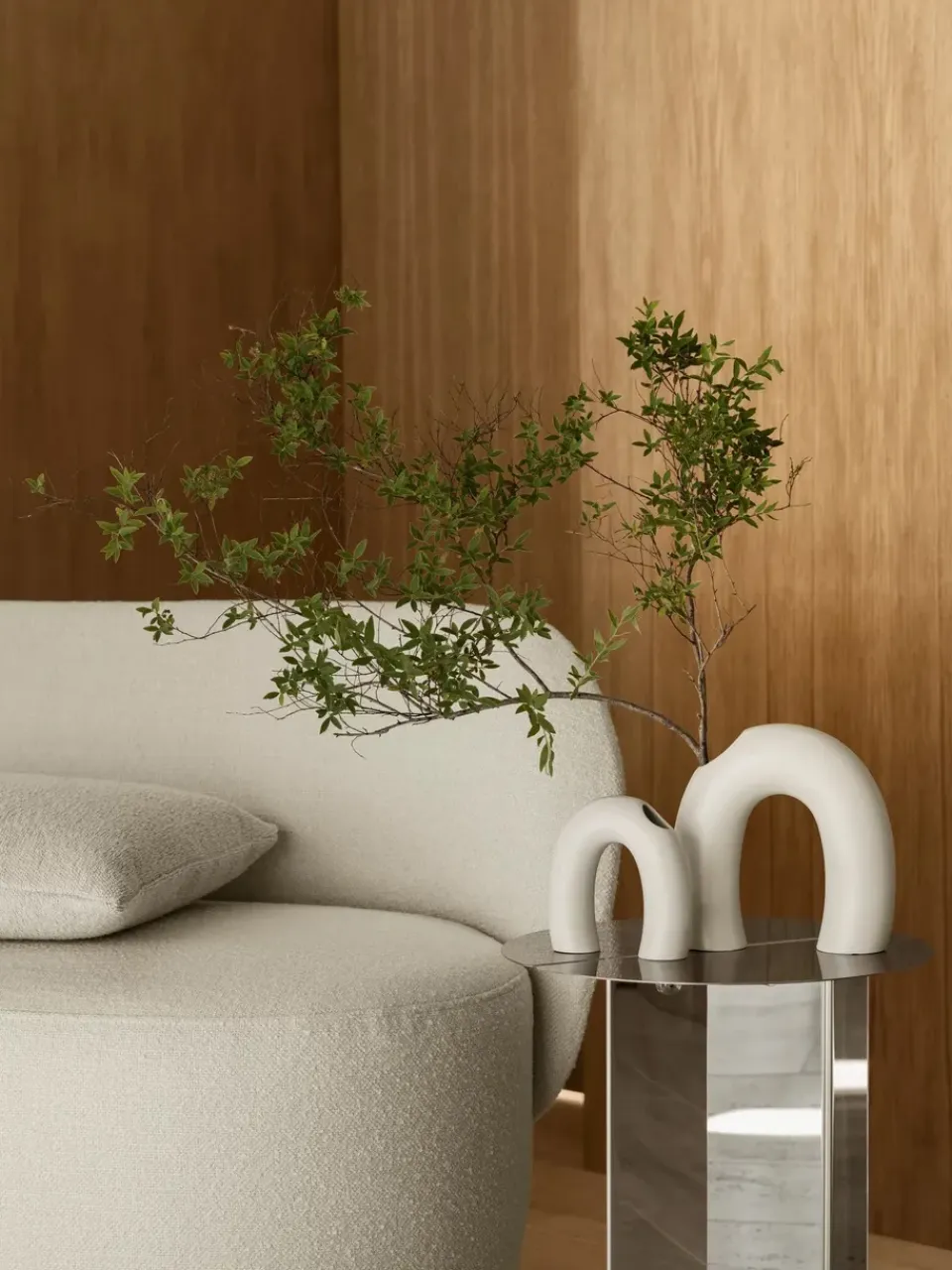Discount Blomus Jarrón Kagetsu 18 cm, Moonbeam Beige
