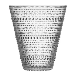 Outlet Iittala Jarrón Kastehelmi, Transparente
