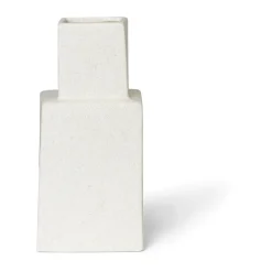New Ferm Living Jarrón Koa H29, Off white Blanco