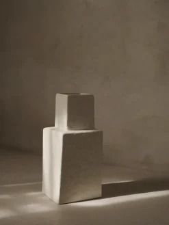 New Ferm Living Jarrón Koa H29, Off white Blanco