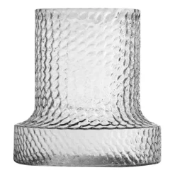 Clearance Skrufs Glasbruk Jarrón Kolonn estructura, 30 cm Transparente