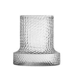 Clearance Skrufs Glasbruk Jarrón Kolonn estructura, 30 cm Transparente