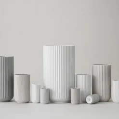 Online Lyngby Porcelæn Jarrón Lyngby, , 38 cm Blanco