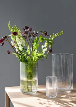 Discount Lyngby Porcelæn Jarrón Lyngby, vidrio , 25 cm Transparente