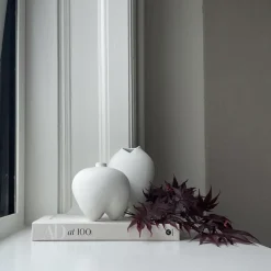Outlet 101 Copenhagen Jarrón mini Sumo, Bone White Blanco