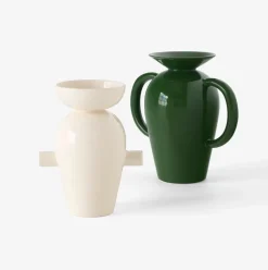 Sale &Tradition Jarrón Momento JH40, Cream Blanco