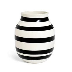 Outlet Kähler Jarrón Omaggio 20cm, Negro