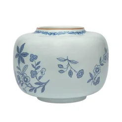 Hot Rörstrand Jarrón Ostindia, Ø22x17 cm Azul