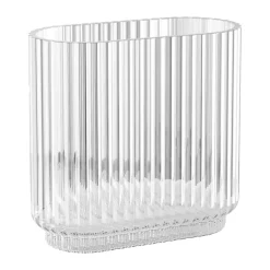 Outlet Georg Jensen Jarrón oval Bernadotte, Claro Transparente