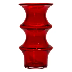New Kosta Boda Jarrón Pagod 25,5 cm, Rojo