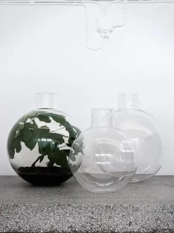 Discount Skrufs Glasbruk Jarrón Pallo, 37 cm Transparente