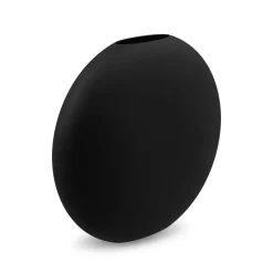 New Cooee Design Jarrón Pastille 15 cm, Black Negro
