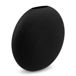 Clearance Cooee Design Jarrón Pastille 20 cm, Black Negro
