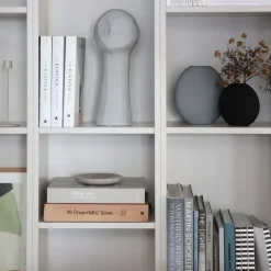 Outlet Cooee Design Jarrón Pastille 20 cm, Grey Gris