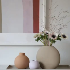 Cooee Design Jarrón Pastille 20 cm, Sand Beige
