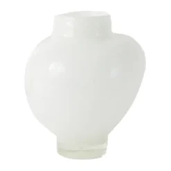Online Olsson & Jensen Jarrón pequeño Mila 19,5 cm, Blanco