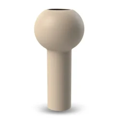 New Cooee Design Jarrón Pillar 24 cm, Sand Beige