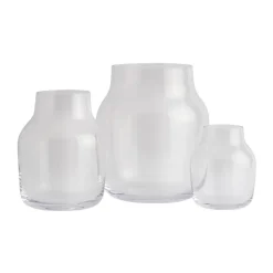 Best Muuto Jarrón Silent Ø20 cm, Clear Transparente