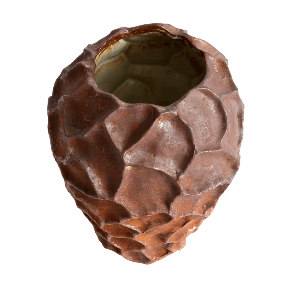 Hot MUUBS Jarrón Soil 21,5 cm, Rust Marrón