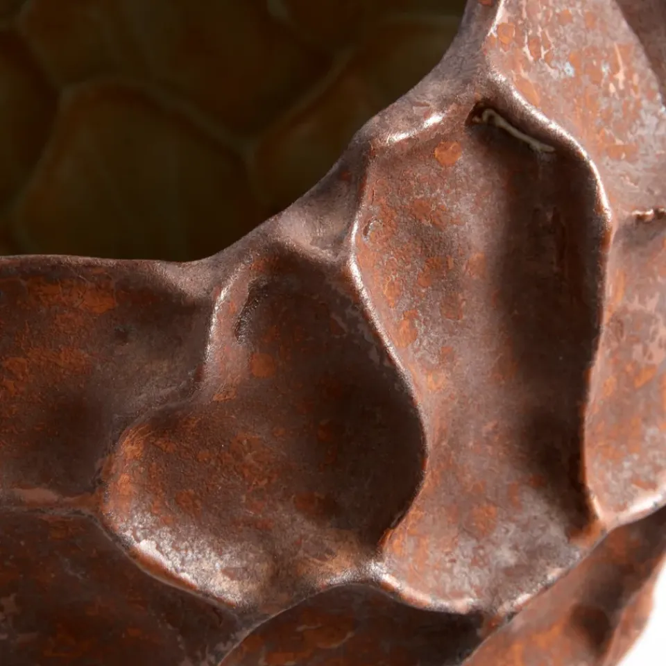 Hot MUUBS Jarrón Soil 21,5 cm, Rust Marrón