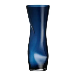 Hot Orrefors Jarrón Squeeze, Midnight blue Azul