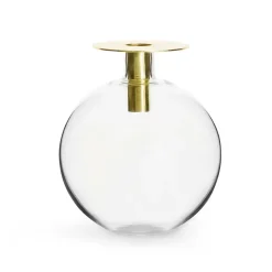 Clearance Sagaform Jarrón Top, Color dorado