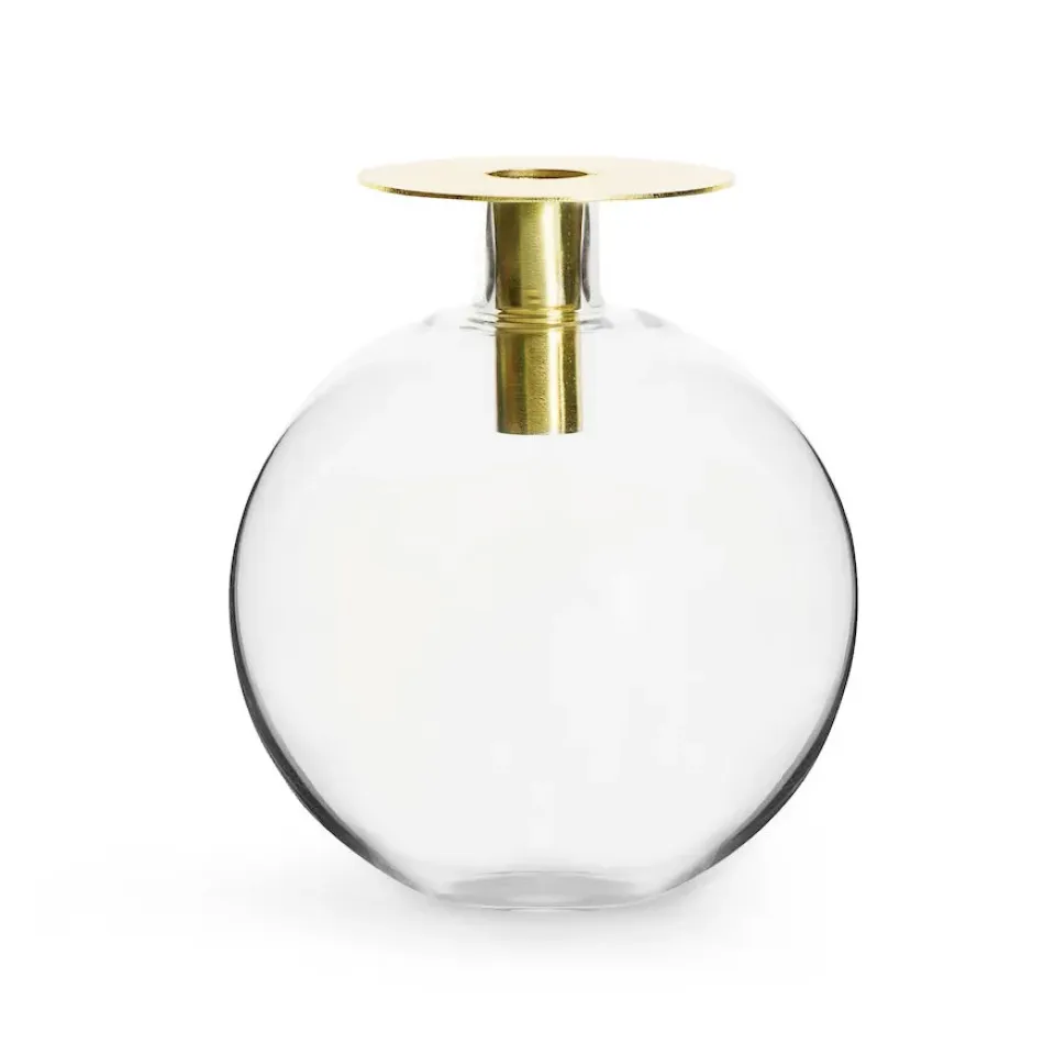 Clearance Sagaform Jarrón Top, Color dorado
