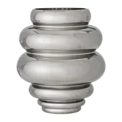 Clearance Bloomingville Jarrón Zorya 24 cm, Plata Plateado