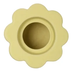 Clearance PotteryJo Jarrón/Candelabro Birgit 5 cm, Pale Yellow Amarillo