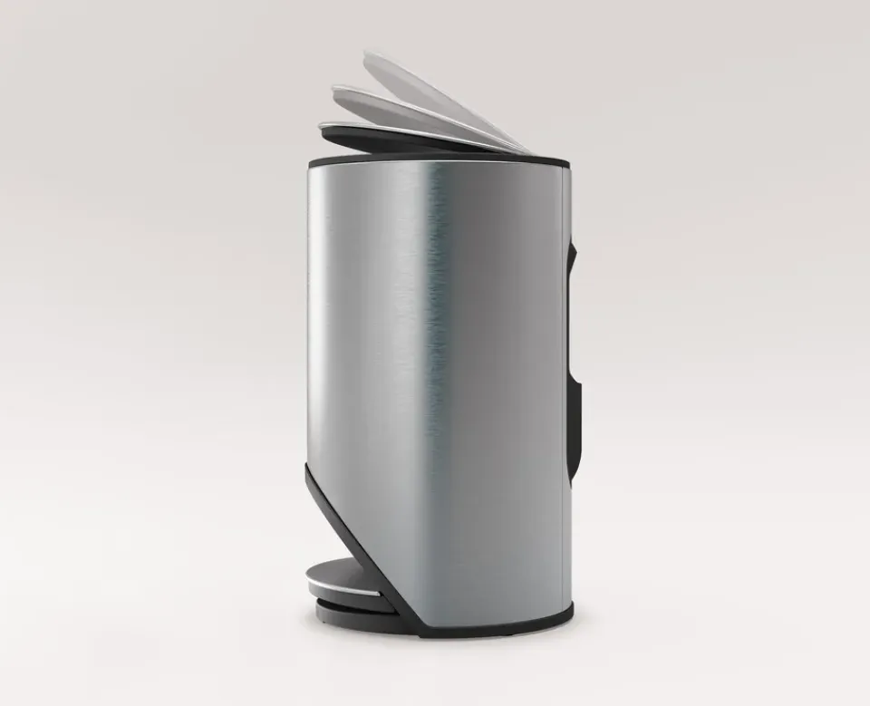 Joseph Joseph Arc cubo de pedal 10 L, Stainless steel Plateado
