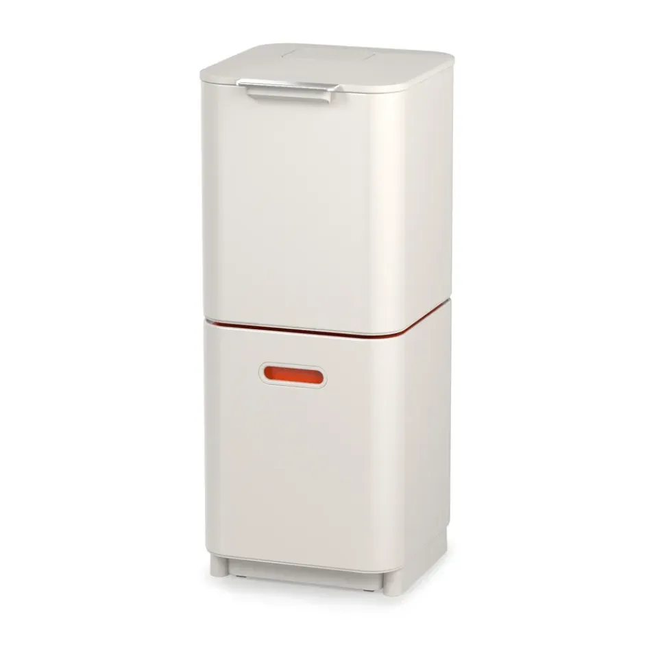 Best Joseph Joseph Totem Compact cubo de basura 40 L, Stone Beige