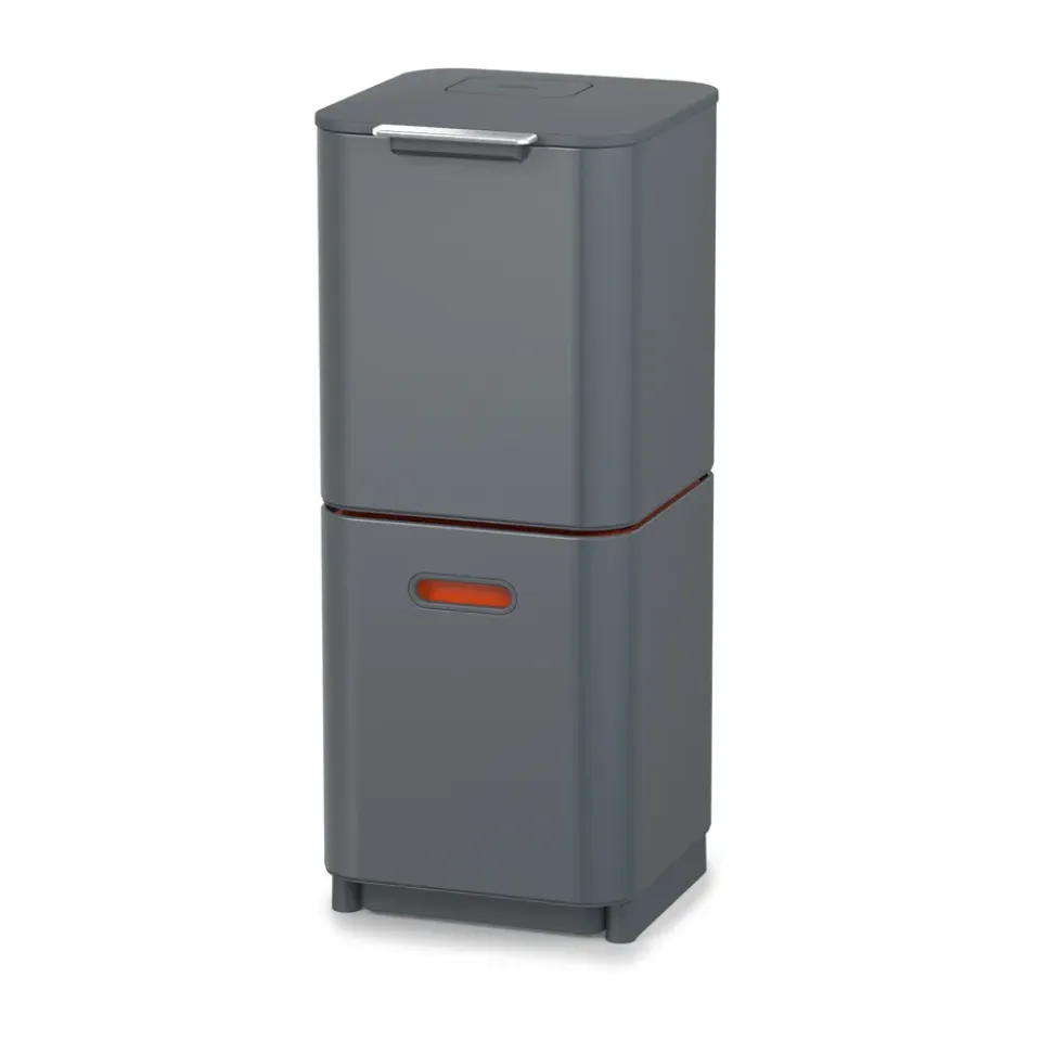 Clearance Joseph Joseph Totem Compact cubo de basura 40 L, Graphite Gris