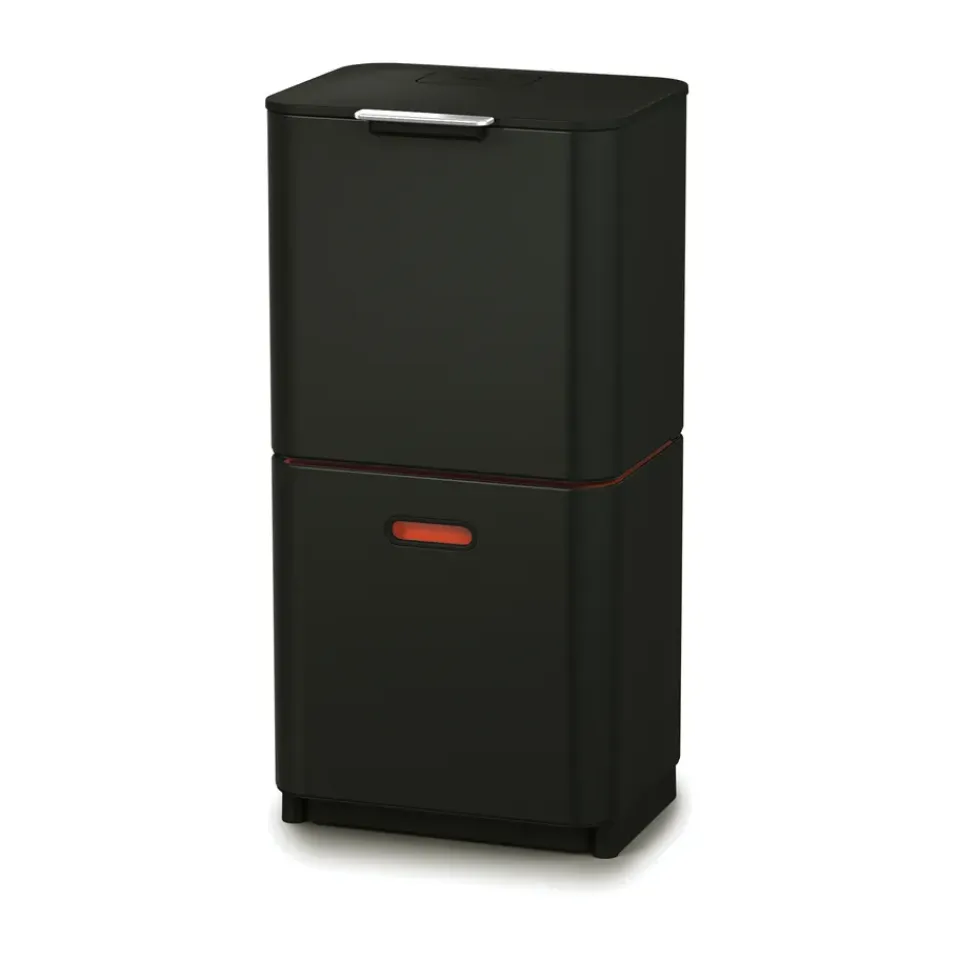 New Joseph Joseph Totem Max cubo de basura 60 L, Carbon black Negro