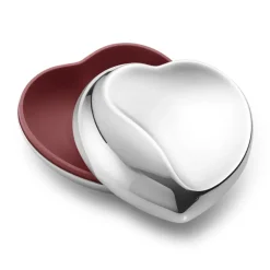 Best Georg Jensen Joyero Heart box, Pequeño 7x10 cm Plateado