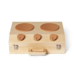 Clearance Ferm Living Juego de cocina Toro Suitcase Kitchen para niños, Natural Beige