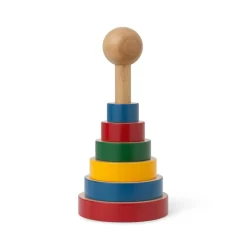 New Kay Bojesen Denmark Juguete madera Kay Bojesen pyramid tower, Multi