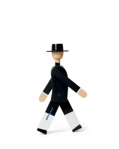 Outlet Kay Bojesen Denmark Kay Bojesen hombre en traje típico noruego, negro-rojo-blanco NegroBlancoRojo