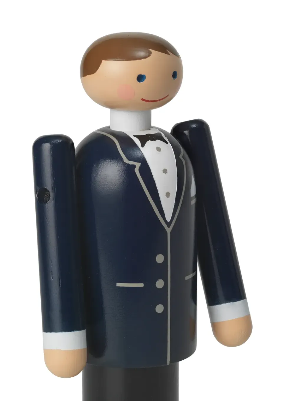 Discount Kay Bojesen Denmark Kay Bojesen novio, -negro-blanco, 12 cm Azul