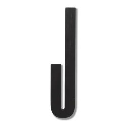 Outlet Design Letters Letra de madera , J Negro