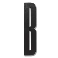 Clearance Design Letters Letra de madera , B Negro