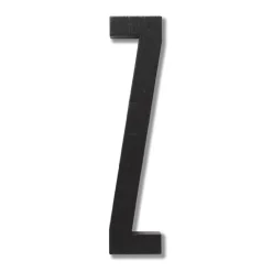 New Design Letters Letra de madera , Z Negro