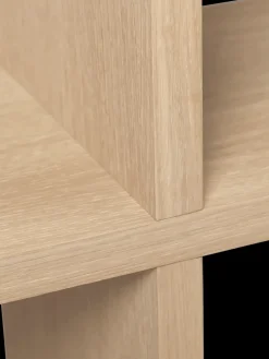 Discount Ferm Living Librería Kona 1x4, Natural Beige