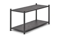Outlet Gejst Librería Sceene bookcase F, Roble teñido Negro