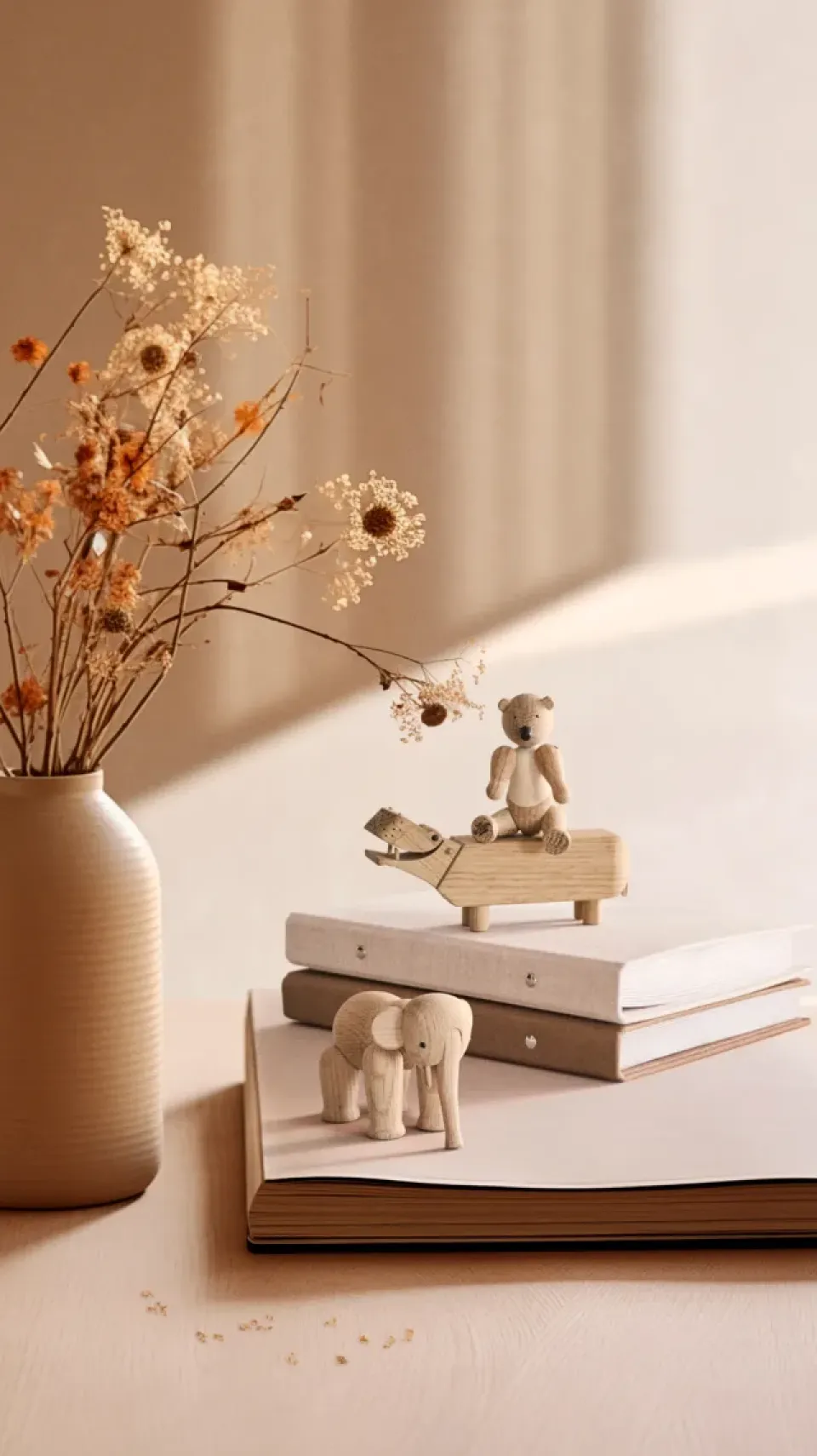 Clearance Kay Bojesen Denmark Liliput 3 Kay Bojesen piezas, Roble natural, arce natural Beige