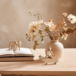 Clearance Kay Bojesen Denmark Liliput 3 Kay Bojesen piezas, Roble natural, arce natural Beige