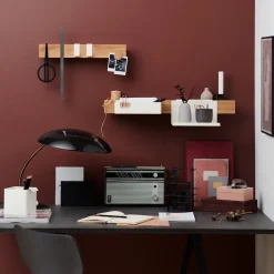 New Gejst Listón magnético Flex Rail 40 cm, roble- Blanco